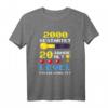 Herren 20. Geburtstag Lustiges Gamer T-Shirt - Level Freigeschaltet, Geburtstagsgeschenk für Zocker und Gamer, 2000 geboren