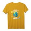 Herren Von Day Daddy Bei Nacht Gamer Videospiel Gamer Dad T-Shirt – Perfektes Geschenk für stolze Gamer Väter an Vatertag & Geburtstag