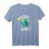 Herren Von Day Daddy Bei Nacht Gamer Videospiel Gamer Dad T-Shirt – Perfektes Geschenk für stolze Gamer Väter an Vatertag & Geburtstag