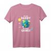 Herren Von Day Daddy Bei Nacht Gamer Videospiel Gamer Dad T-Shirt – Perfektes Geschenk für stolze Gamer Väter an Vatertag & Geburtstag