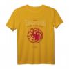 HapDuck House Targaryen Sigil T-Shirt - Offizielles Game of Thrones Fanmerchandise für Fans und Serienliebhaber