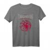 HapDuck House Targaryen Sigil T-Shirt - Offizielles Game of Thrones Fanmerchandise für Fans und Serienliebhaber