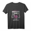 12. Geburtstag Mädchen Videospiel Geburtstagsshirt mit Controller - Perfektes Gaming-Party-Outfit für junge Gamerinnen