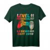 Level 11 Jahre Geburtstagsshirt für Jungen Gamer – Legendär seit 2010, Perfekt für Kindergeburtstag, LAN-Party & Gaming Fan