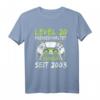 Level 20 Jahre Geburtstag Geschenk für Gamer 2003 - Lustiges T-Shirt & Party-Deko zum 20. Geburtstag für Männer und Damen