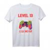 Level 13 Jahre Geburtstagsshirt für Junge Gamer - Legendär seit 2009 Gaming Controller T-Shirt für Geburtstagsparty und Zocker Geschenke