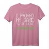 I Paused My Game To Be Here Gaming T-Shirt - Perfektes Geschenk für Gamer, Kinder und Männer zu Weihnachten & Geburtstag