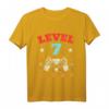 Kinder Level 7 Unlocked Game Controller T-Shirt - Perfektes Geburtstagsgeschenk für kleine Gamer, 7. Geburtstag, Gaming Party Kleidung