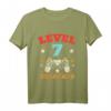 Kinder Level 7 Unlocked Game Controller T-Shirt - Perfektes Geburtstagsgeschenk für kleine Gamer, 7. Geburtstag, Gaming Party Kleidung