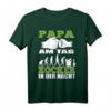 Papa am Tag Gamer bei Nacht T-Shirt – Perfektes Geschenk für Gamer Papa zum Vatertag & Geburtstag