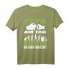 Papa am Tag Gamer bei Nacht T-Shirt – Perfektes Geschenk für Gamer Papa zum Vatertag & Geburtstag