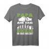 Papa am Tag Gamer bei Nacht T-Shirt – Perfektes Geschenk für Gamer Papa zum Vatertag & Geburtstag