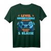 Grundschule Abschluss 2024 Level Grundschule Geschafft Gamer T-Shirt - Lustiges Schulabschluss Geschenk für Jungen und Mädchen zur Einschulung und 5. Klasse