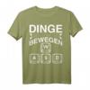 Lustiges 'Dinge, die mich bewegen' Gamer T-Shirt – Perfektes Geschenk für Spieler zu Weihnachten & Geburtstag