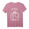 Geburtstags-Shirt für Männer zum 40. Level - Gamer Level 40 Complete T-Shirt