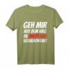 Geh Mir Aus Dem Weg Du Unnötiger Sozialkontakt - Lustiges Gamer T-Shirt mit Spruch für Zocker, Nerds und Pro Gamer zum Geburtstag