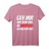 Geh Mir Aus Dem Weg Du Unnötiger Sozialkontakt - Lustiges Gamer T-Shirt mit Spruch für Zocker, Nerds und Pro Gamer zum Geburtstag