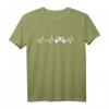 Herzschlag EKG Controller Gamer Zocker Geschenk lustig T-Shirt - Perfekt für Geburtstage, LAN-Partys & Gaming Fans