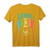Gamer T-Shirt zum 13. Geburtstag – Level 13 unlocked! Lustiges Retro Vintage Zocker Geschenk für Jungen, Mädchen, Teenager & Party Überrschung