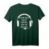 Kann dich nicht hören, bin am Zocken! - Lustiges Gamer T-Shirt mit Headset-Spruch für Gamer, Zocker und Computer Nerds