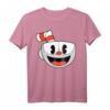 HapDuck T-Shirt mit Big Smiling Face und Video Game Design - Premium Gaming Shirt für Gamer und Geburtstagsfeier