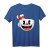 HapDuck T-Shirt mit Big Smiling Face und Video Game Design - Premium Gaming Shirt für Gamer und Geburtstagsfeier