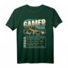 Gamer Logik T-Shirt – Lustiges Gaming Motiv im Vintage Stil für Zocker und Gamer als Geschenk
