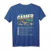 Gamer Logik T-Shirt – Lustiges Gaming Motiv im Vintage Stil für Zocker und Gamer als Geschenk