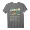 Gamer Logik T-Shirt – Lustiges Gaming Motiv im Vintage Stil für Zocker und Gamer als Geschenk