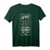 Level 30 Jahre Gamer Geburtstagsshirt für Männer - Legendär seit 1993, Perfektes Geschenk für Zocker & Gamer auf der Party