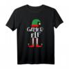 Gamer Elf Familienoutfit - Lustiges Partnerlook T-Shirt für Weihnachten, Familienkostüm und Elfen-Geschenkidee