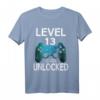 Level 13 Unlocked Official Teenager 13. Geburtstag Gamer T-Shirt – Cooler Gaming Geburtstagsgruß für Jungen und Mädchen