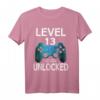 Level 13 Unlocked Official Teenager 13. Geburtstag Gamer T-Shirt – Cooler Gaming Geburtstagsgruß für Jungen und Mädchen