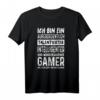 Lustiges Gaming Zocker Spruch T-Shirt - Perfektes Geschenk für Videospieler und Gamer Freunde