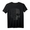 Totenkopf Bild T-Shirt – Horror Games Geschenk für Männer und Frauen, perfekt für Halloween, Fasching, Geburtstag & Weihnachten