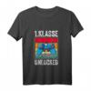 Kinder Schulkind 2023 Einschulung Level Unlocked T-Shirt – Perfektes Gaming-Outfit für den Schulanfang & Kindergarten-Abschluss