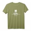 HapDuck Katzenkopf und Logo T-Shirt - Lizenzierte Partyware für Katzen- und Robotik-Fans