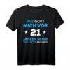 Lustiges 21. Geburtstag T-Shirt & Deko für Männer & Frauen - Geschenkidee für den besonderen Tag