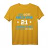 Lustiges 21. Geburtstag T-Shirt & Deko für Männer & Frauen - Geschenkidee für den besonderen Tag
