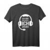 Herren Ich Hör' Dich Nicht Ich Zocke Gaming T-Shirt – Lustiges Geschenk für Gamer zum Geburtstag, Weihnachten & zu besonderen Anlässen