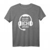 Herren Ich Hör' Dich Nicht Ich Zocke Gaming T-Shirt – Lustiges Geschenk für Gamer zum Geburtstag, Weihnachten & zu besonderen Anlässen