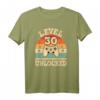 Level 30 Unlocked Gaming T-Shirt zum 30. Geburtstag – Retro Controller Design für Männer und Frauen, 1992 geboren