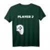 Player2 - Pärchen Valentinstag Gamer Partner T-Shirt – Lustiges Geschenk für Gamer Paare zum Valentinstag, Geburtstag oder als Liebesbeweis