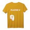 Player2 - Pärchen Valentinstag Gamer Partner T-Shirt – Lustiges Geschenk für Gamer Paare zum Valentinstag, Geburtstag oder als Liebesbeweis