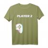 Player2 - Pärchen Valentinstag Gamer Partner T-Shirt – Lustiges Geschenk für Gamer Paare zum Valentinstag, Geburtstag oder als Liebesbeweis