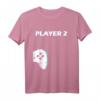Player2 - Pärchen Valentinstag Gamer Partner T-Shirt – Lustiges Geschenk für Gamer Paare zum Valentinstag, Geburtstag oder als Liebesbeweis