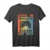 Level 10 Jahre Geburtstagsshirt für Jungen Gamer 2012 - Legendäres Gaming T-Shirt zum Geburtstag, Geschenk für Zocker