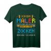 Lustiges Maler & Gaming Herren T-Shirt mit Spruch – Witziges Geschenk für Männer, Maler und Zocker