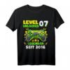 Level 7 Jahre Geburtstagsshirt für junge Gamer - Coole Controller Motiv für Kinder zum Geburtstag 2016, perfekt für LAN-Partys und Gaming-Fans