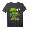 Level 7 Jahre Geburtstagsshirt für junge Gamer - Coole Controller Motiv für Kinder zum Geburtstag 2016, perfekt für LAN-Partys und Gaming-Fans